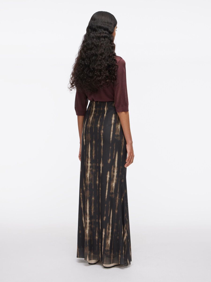 Carousel image - MID-WAIST MAXI SKIRT, Meteorite | 2