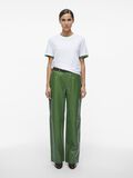 VILA HIGH WAIST LEATHER TROUSERS, Artichoke Green, highres - 14102853_ArtichokeGreen_005.jpg