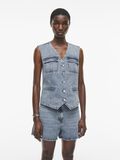 VILA DENIM WAISTCOAT, Light Blue Denim, highres - 14105751_LightBlueDenim_003.jpg