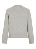 Product image thumbnail 2 V-NECK KNITTED PULLOVER, Light Grey Melange