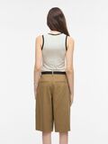 Product image thumbnail - SLEEVELESS TANK TOP, Birch | 2