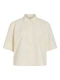 VILA SHORT SLEEVED SHIRT, Birch, highres - 14108183_Birch_001.jpg