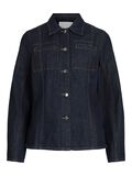 Product image thumbnail - COTTON DENIM SHIRT, Dark Blue Denim | 1