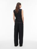 Product image thumbnail - HIGH WAIST WIDE-LEG TROUSERS, Meteorite | 2