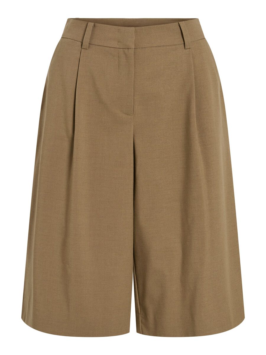 Product tile image - MID-WAIST BERMUDA SHORTS, Petrified Oak | 14116536_PetrifiedOak