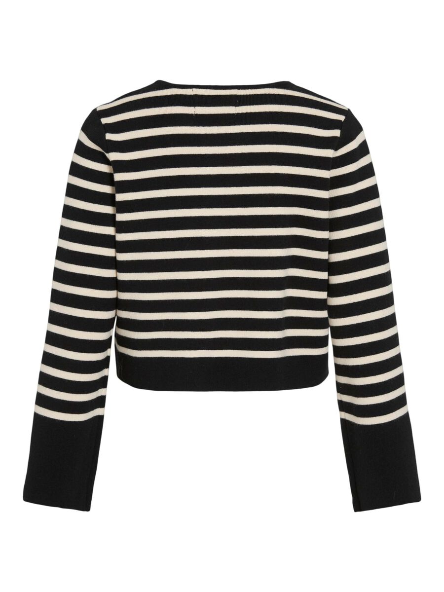VILA SHORT KNITTED CARDIGAN, Meteorite, highres - 14108469_Meteorite_1196705_002.jpg