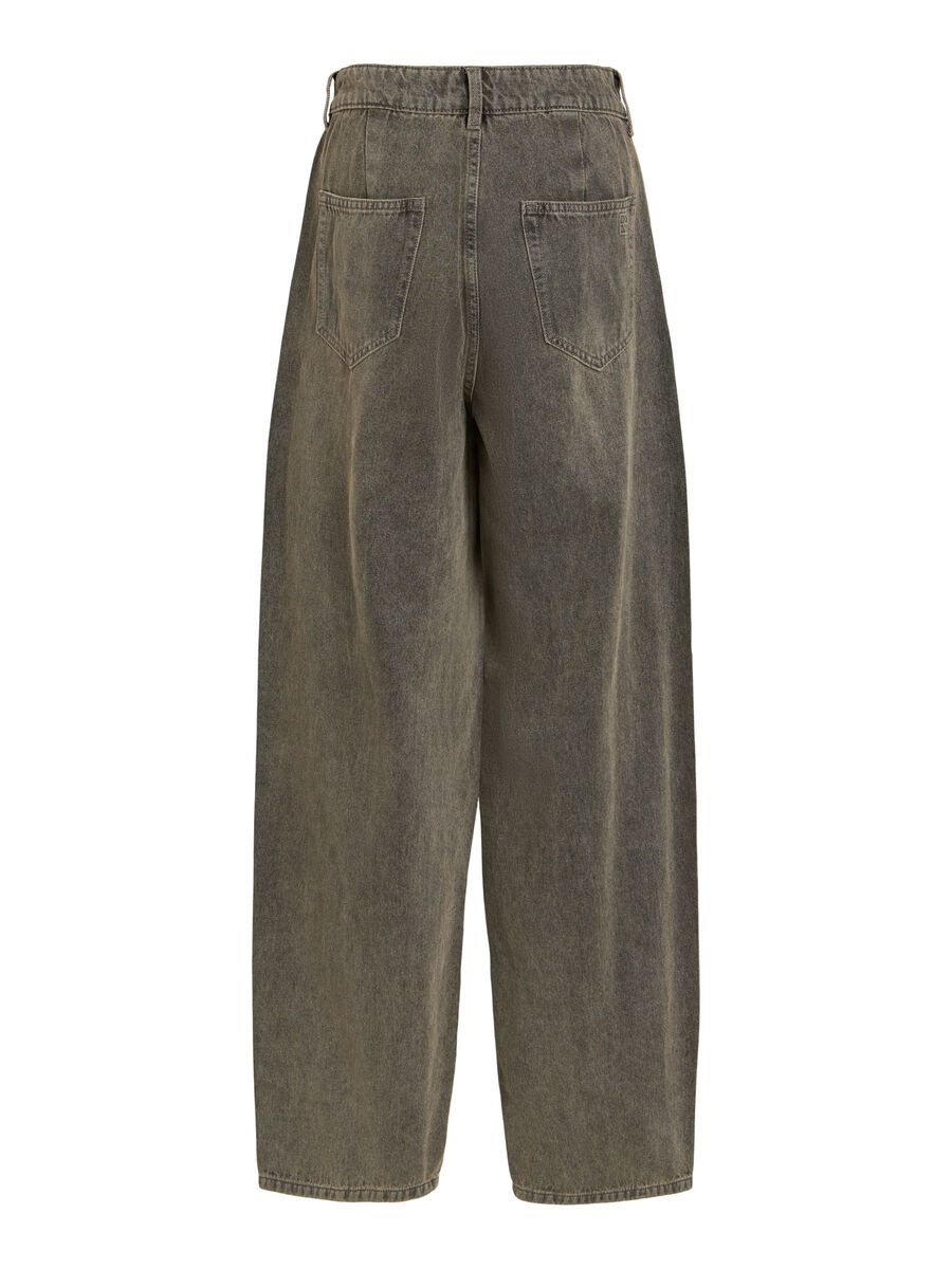 Carousel image 2 HIGH WAIST WIDE FIT JEANS, Sepia Tint