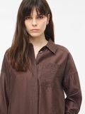 Product image thumbnail - OVERSIZED SHIRT, Seal Brown | 3