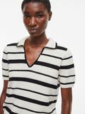 VILA SHORT SLEEVED KNITTED TOP, Birch, highres - 14105934_Birch_1176306_006.jpg