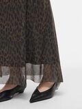 Product image thumbnail - MID-WAIST MAXI SKIRT, Dull Gold | 3