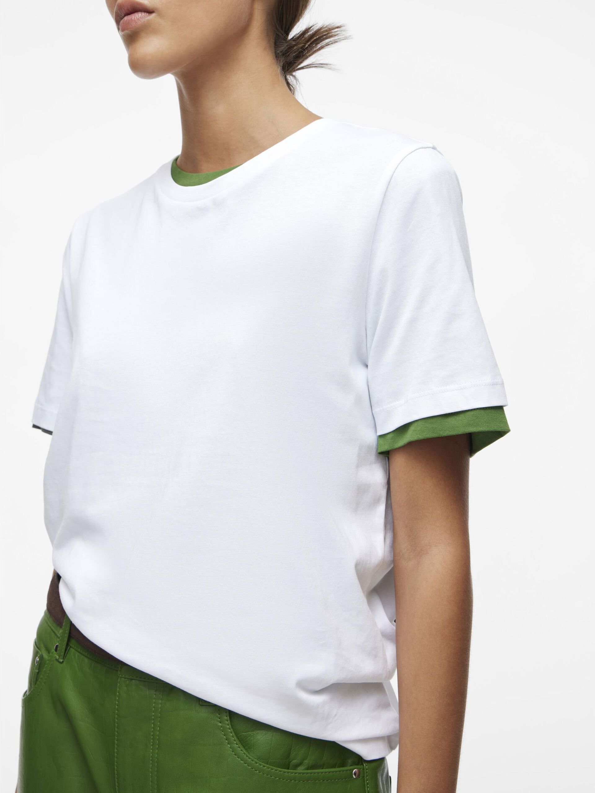 Carousel image - COTTON T-SHIRT, Bright White | 3