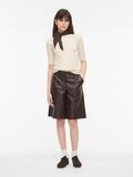 Product image thumbnail - ROUND NECK SHORT SLEEVED TOP, Birch | 4