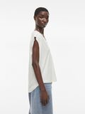 VILA V-NECK SHORT SLEEVED TOP, Cloud Dancer, highres - 14106269_CloudDancer_007.jpg
