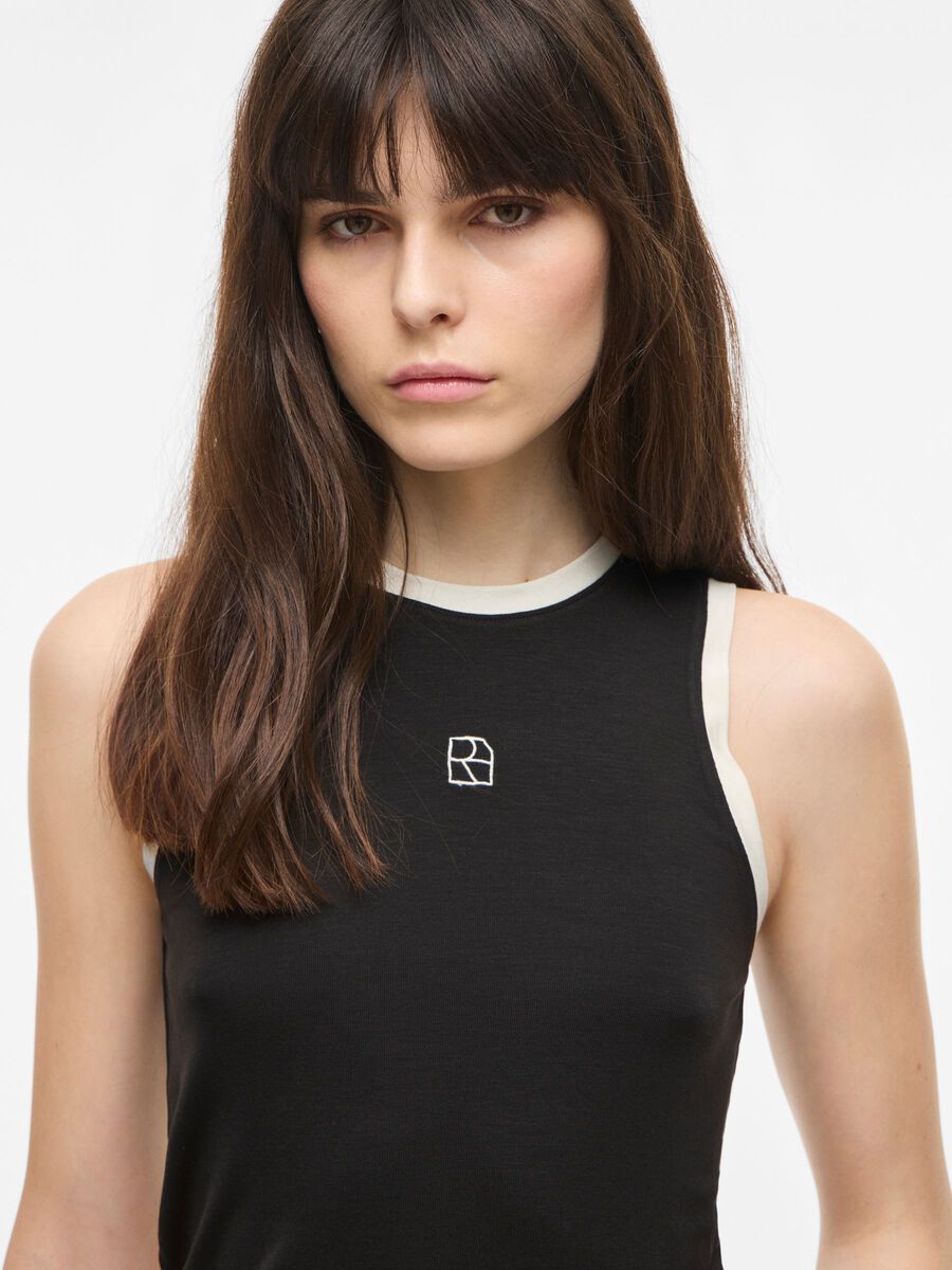 Carousel image - SLEEVELESS TANK TOP, Meteorite | 3