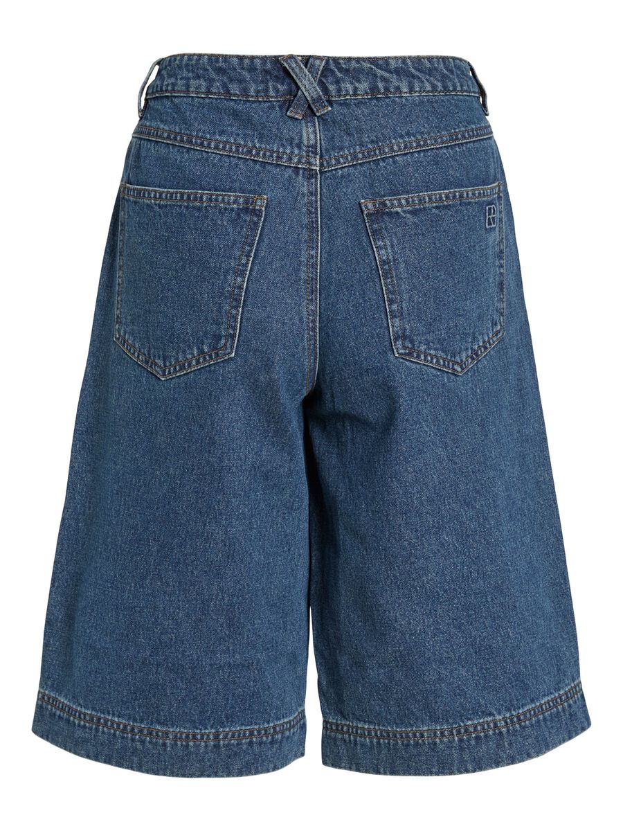 Carousel image - DENIM CULOTTES, Medium Blue Denim | 2