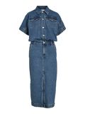 VILA MIDI DENIM DRESS, Dark Medium Blue Denim, highres - 14107752_DarkMediumBlueDenim_001.jpg
