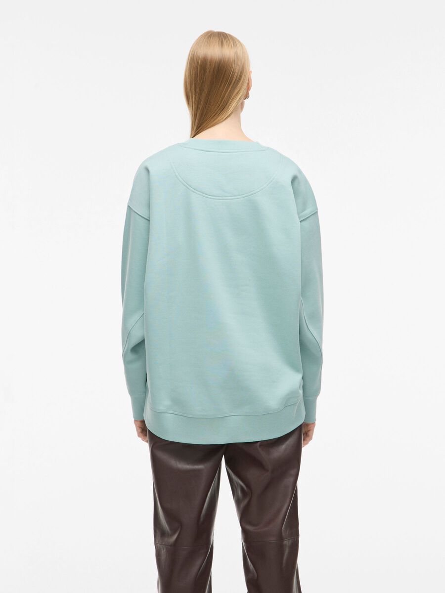 Carousel image - LONG SLEEVED SWEATSHIRT, Aquifer | 2