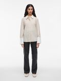 VILA OVERSIZED LONG SLEEVED SHIRT, Birch, highres - 14108468_Birch_1196621_005.jpg