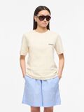 Product image thumbnail - ROUND NECK SHORT-SLEEVED T-SHIRT, Birch | 1