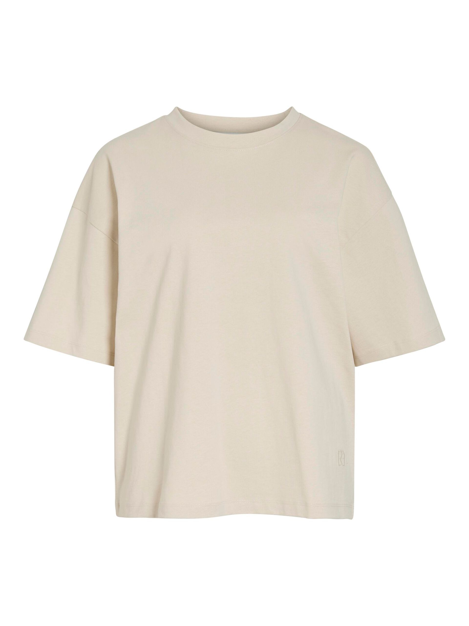 Carousel image - COTTON OVERSIZED T-SHIRT, Birch | 5