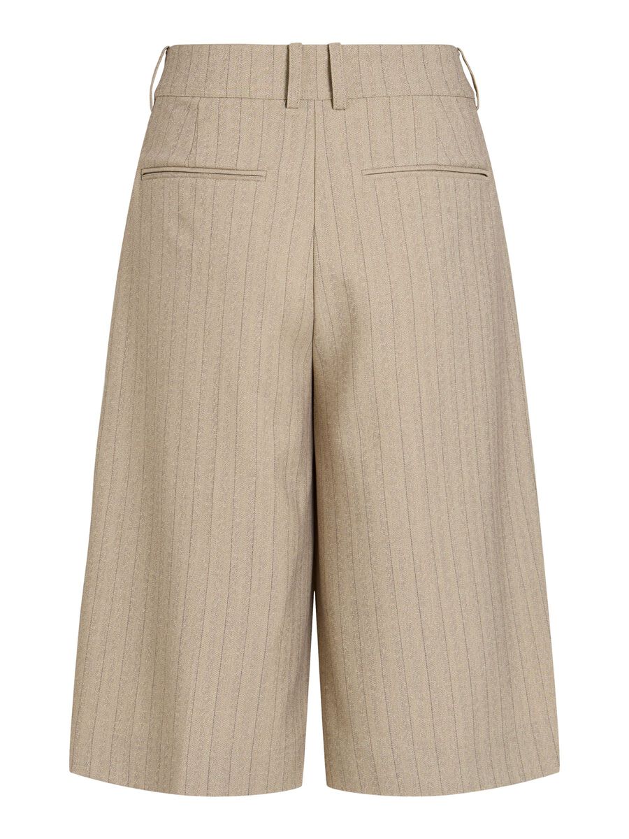 Carousel image 2 MID-WAIST BERMUDA SHORTS, Feather Gray