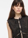 Product image thumbnail - TIE FRONT SLEEVELESS TOP, Meteorite | 5