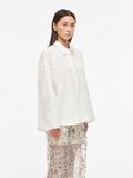 Product image thumbnail - OVERSIZED SHIRT, Cloud Dancer | 1