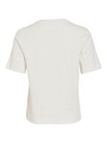 Product image thumbnail 2 ROUND NECK SHORT-SLEEVED T-SHIRT, Cloud Dancer
