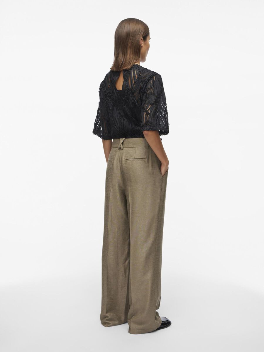 VILA HIGH WAIST TROUSERS, Fallen Rock, highres - 14103287_FallenRock_1156969_004.jpg