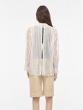 Product image thumbnail - STRIPED SHIRT, Cloud Dancer | 2