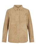 Product image thumbnail - SUEDE LONG SLEEVED SHIRT, Petrified Oak | 5