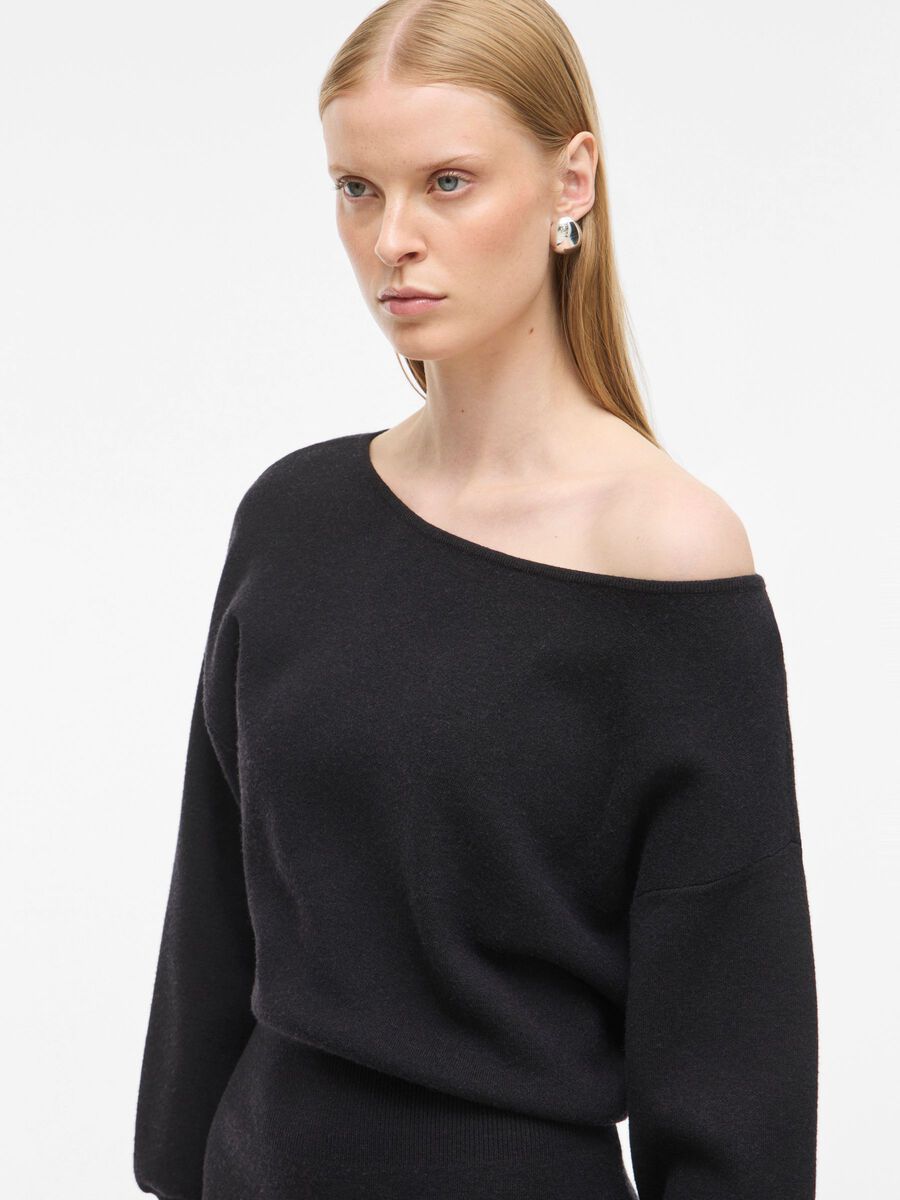 Carousel image - KNITTED MAXI DRESS, Meteorite | 3