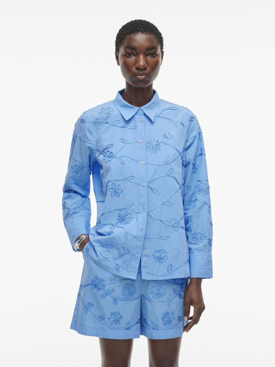 VILA LONG SLEEVED SHIRT, Little Boy Blue, highres - 14105927_LittleBoyBlue_003.jpg
