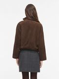 Product image thumbnail - SUEDE JACKET, Seal Brown | 2