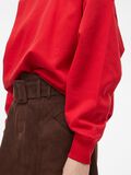 Product image thumbnail - LONG SLEEVED SWEATSHIRT, Chinese Red | 3