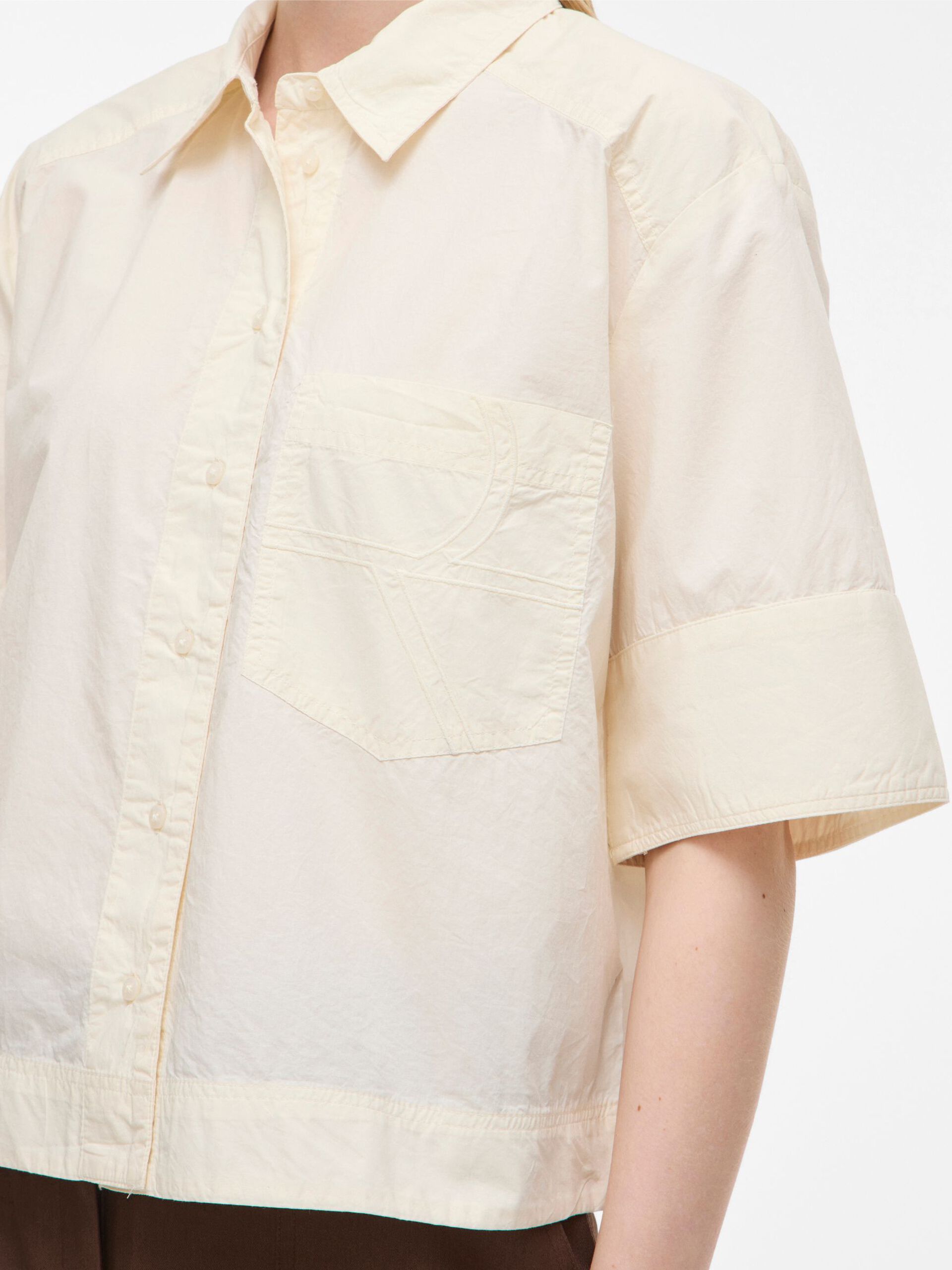 Carousel image - SHORT SLEEVED SHIRT, Birch | 3