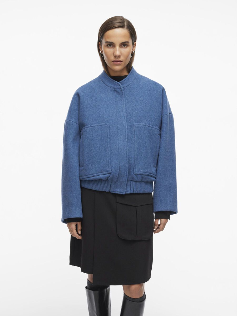VILA BUTTONED BOMBER JACKET, Bering Sea, highres - 14105086_BeringSea_003.jpg