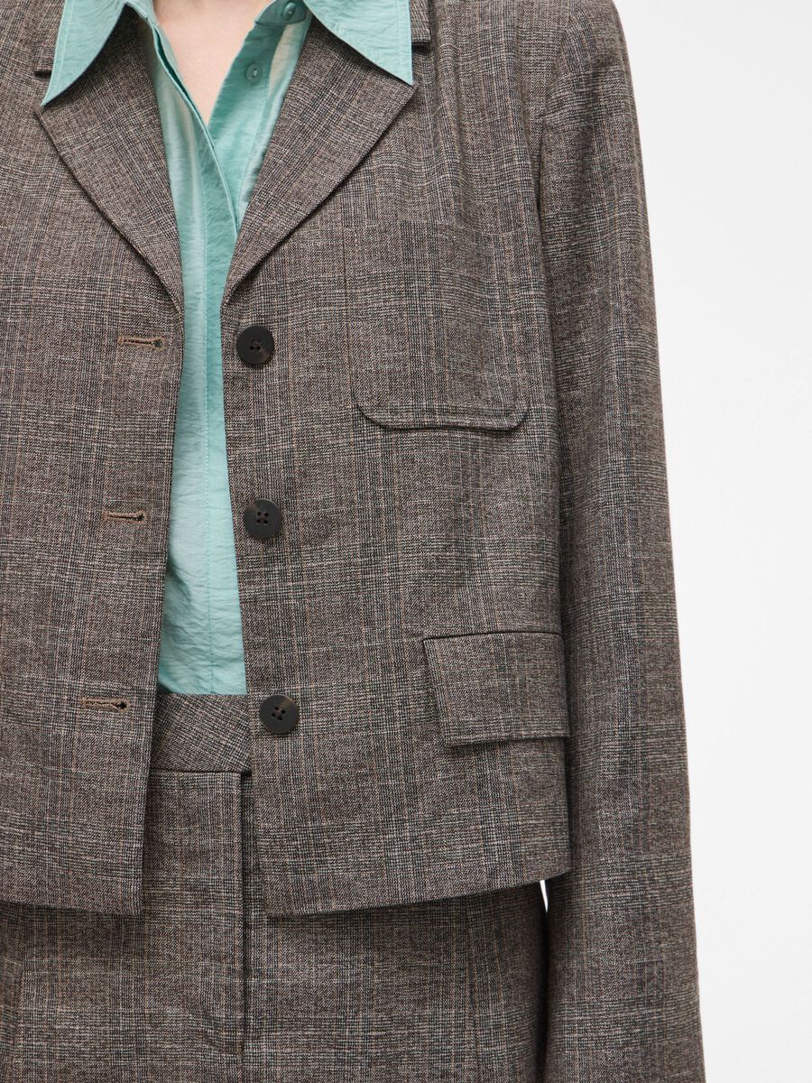 Carousel image - TAILORED BLAZER, Chicory Coffee | 3