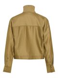 Product image thumbnail - HIGH NECK SHIRT, Gothic Olive | 2