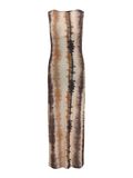Product image thumbnail 2 SLEEVELESS MAXI DRESS, Coffee Lique&uacute;r