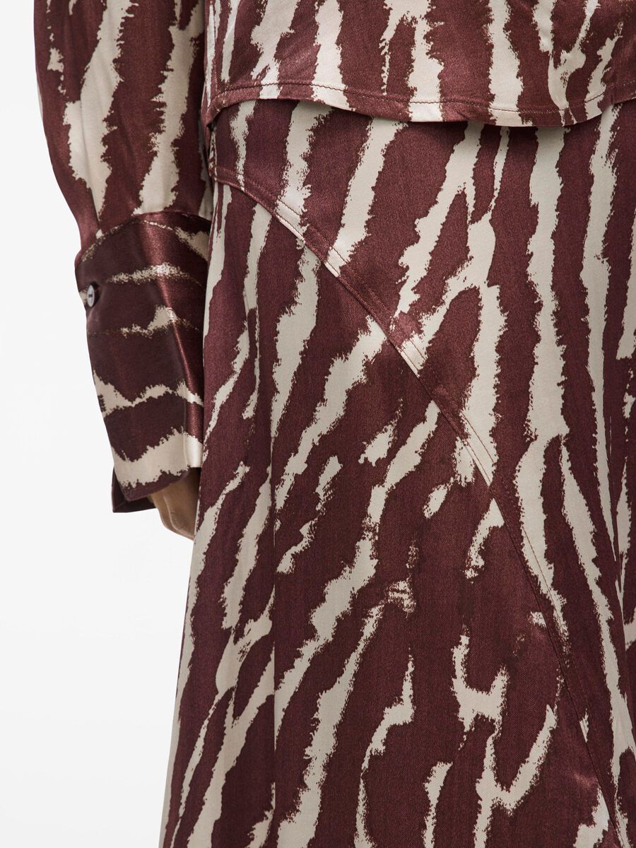 Carousel image - HIGH WAIST MIDI SKIRT, Decadent Chocolate | 3