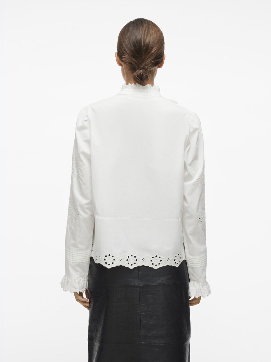 VILA RUFFLE COLLAR SHIRT, Cloud Dancer, highres - 14103491_CloudDancer_004.jpg