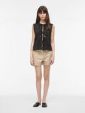 Product image thumbnail - TIE FRONT SLEEVELESS TOP, Meteorite | 4