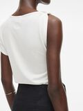 VILA ROUND NECK SHORT SLEEVED TOP, Cloud Dancer, highres - 14105894_CloudDancer_007.jpg