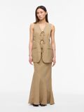 Product image thumbnail - HIGH WAIST MAXI SKIRT, Petrified Oak | 4