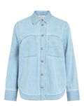 Product image thumbnail - OVERSIZED SHIRT, Light Blue Denim | 5