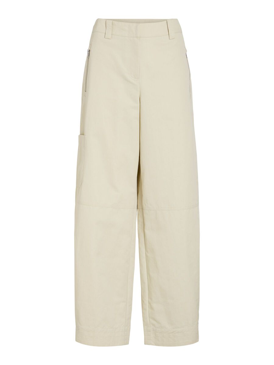 Product tile image MID-WAIST WIDE-LEG TROUSERS, Castle Wall 14119624_CastleWall