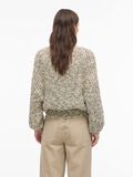 Product image thumbnail - ROUND NECK KNITTED PULLOVER, Birch | 2