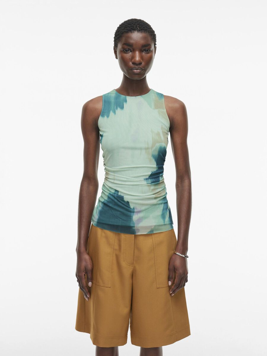 VILA ROUND NECK SLEEVELESS TOP, Hemlock, highres - 14105886_Hemlock_1176095_003.jpg