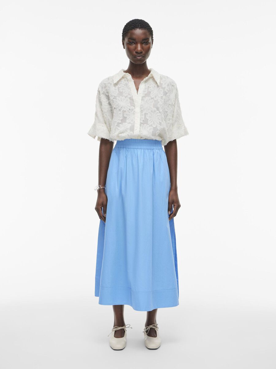 VILA HIGH WAIST MAXI SKIRT, Little Boy Blue, highres - 14105955_LittleBoyBlue_005.jpg